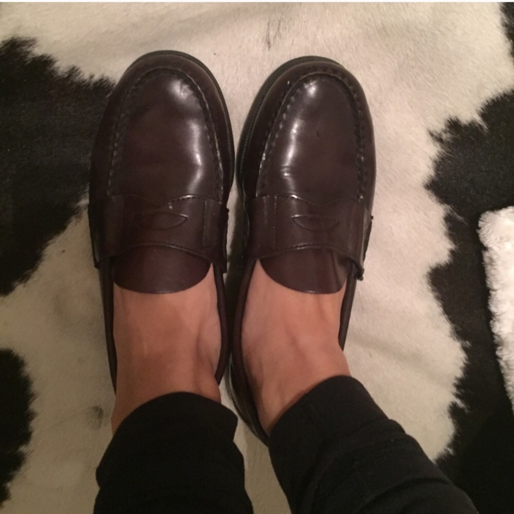 Leather Sperry Loafers